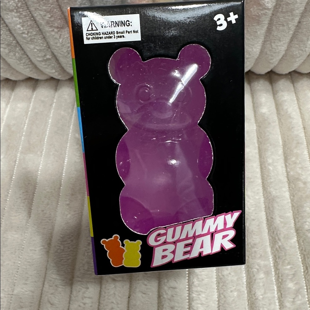 Purple Gummy Bear - Blast Bear Squueze Toy.
